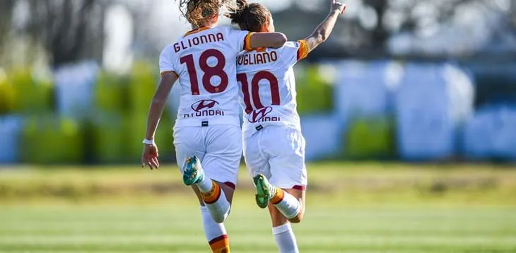glionna giugliano spalle roma femminile