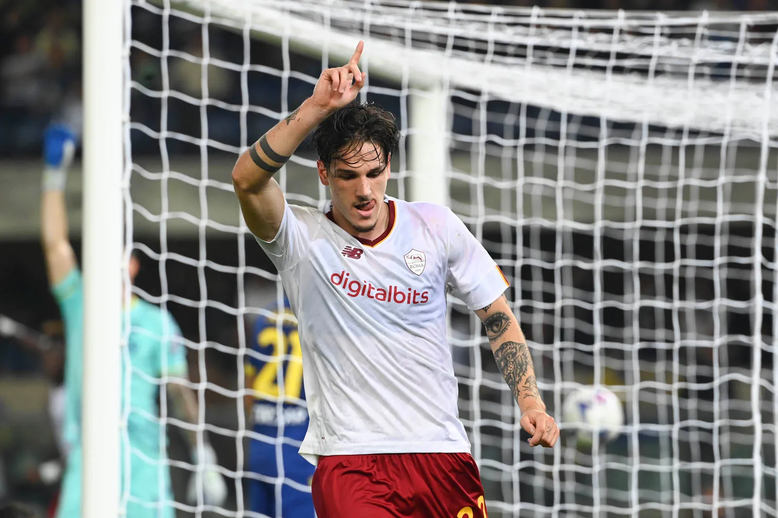 hellas verona roma zaniolo 1
