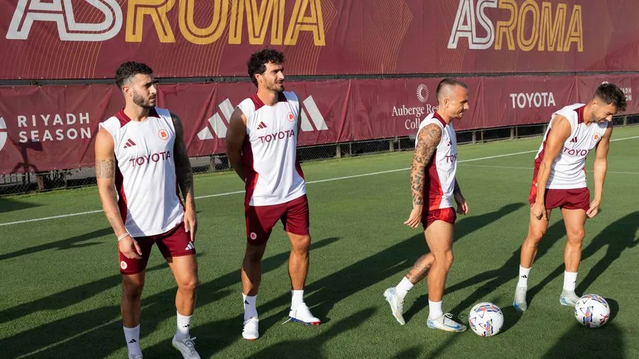 hermoso e hummels trigoria