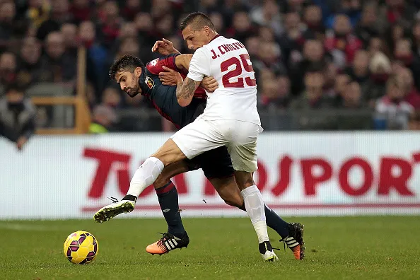 holebas contrasto genoa roma