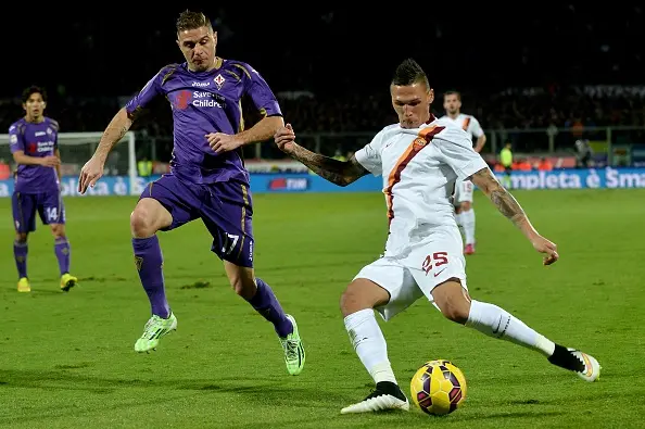 holebas fiorentina roma 26012015