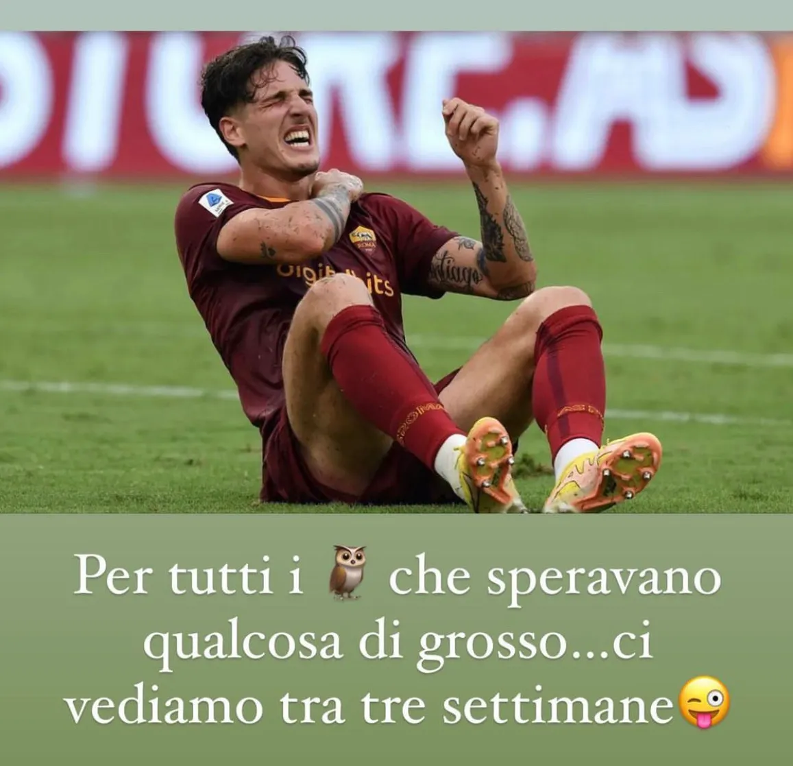ig zaniolo post roma cremonese tagliata