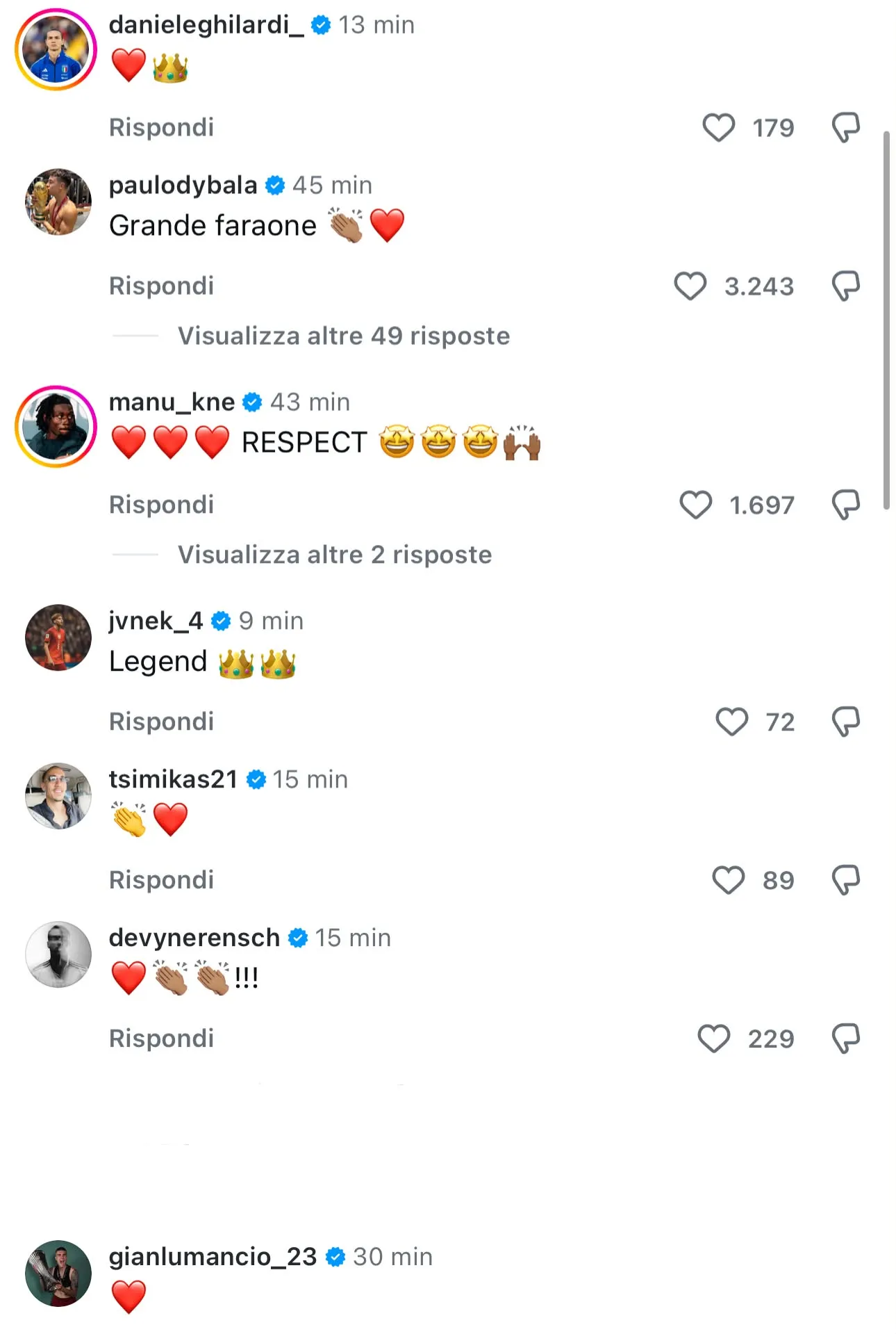 instagram addio el shaarawy