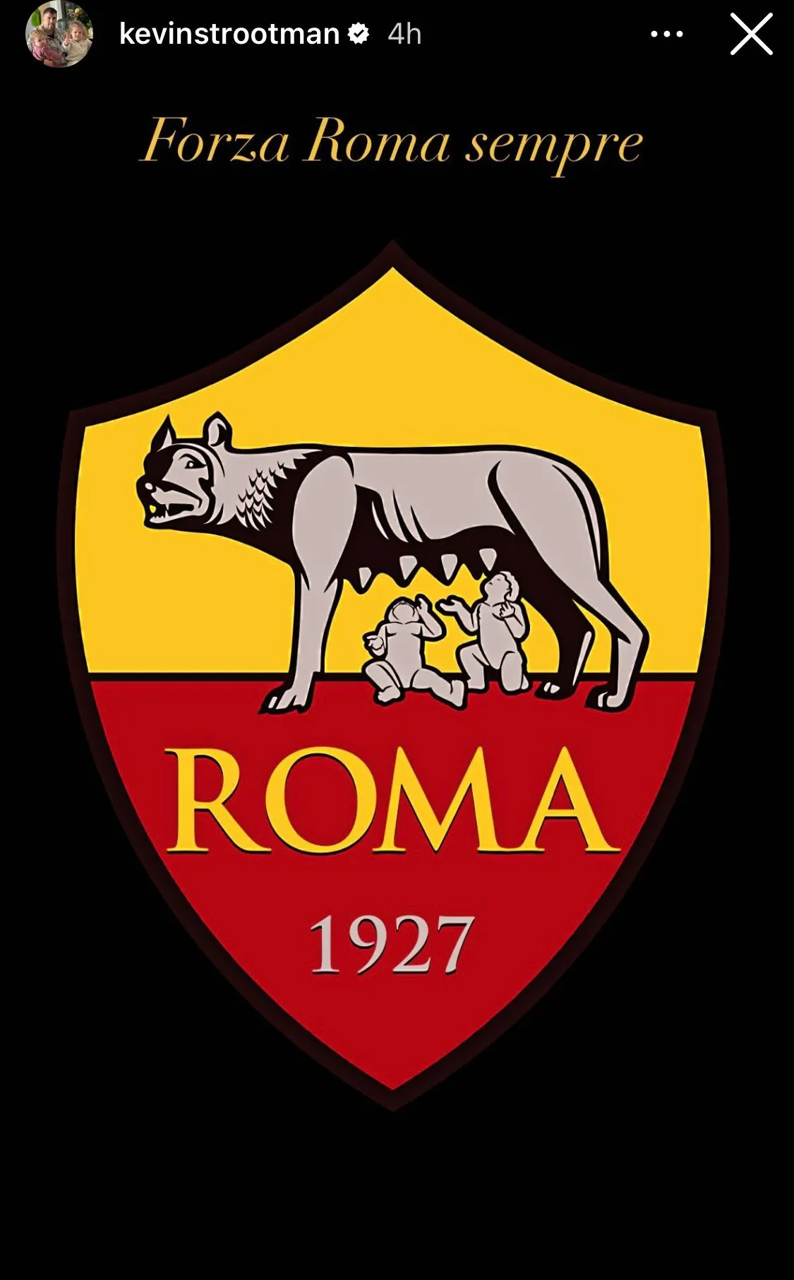 instagram strootman finale europa league siviglia roma