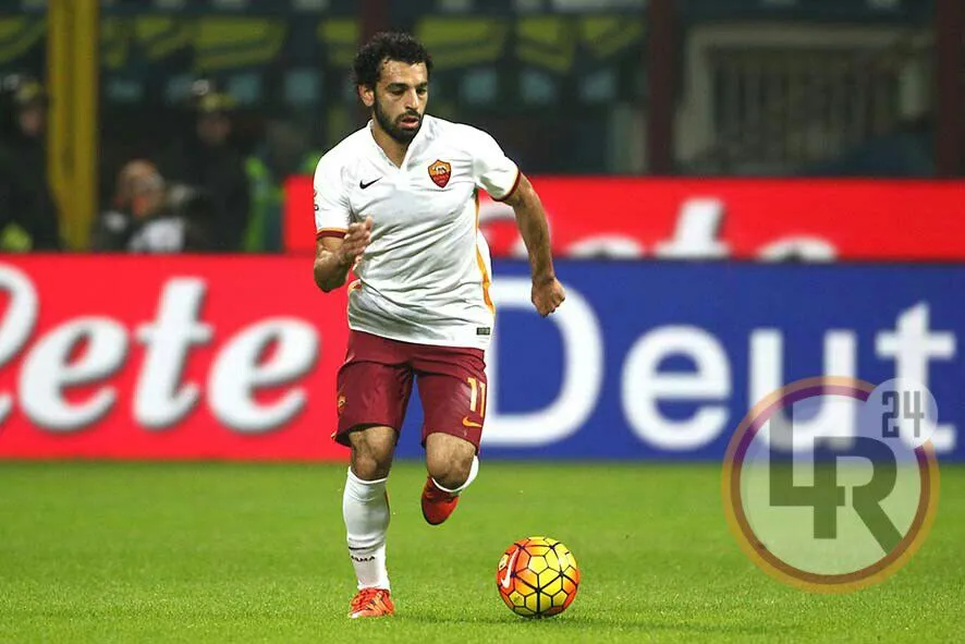 inter roma salah palla al piede lr24
