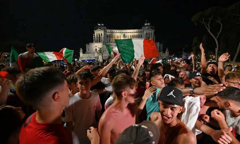 italia festeggiamenti