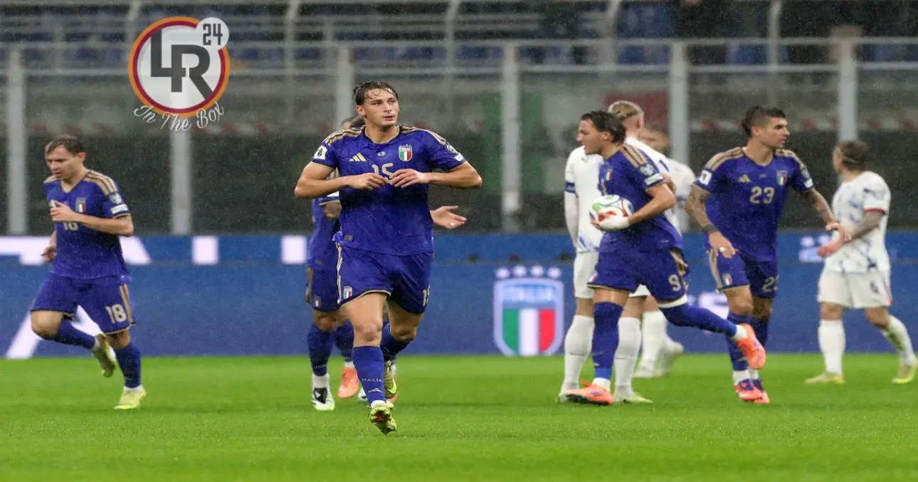 italia norvegia pio esposito in the box