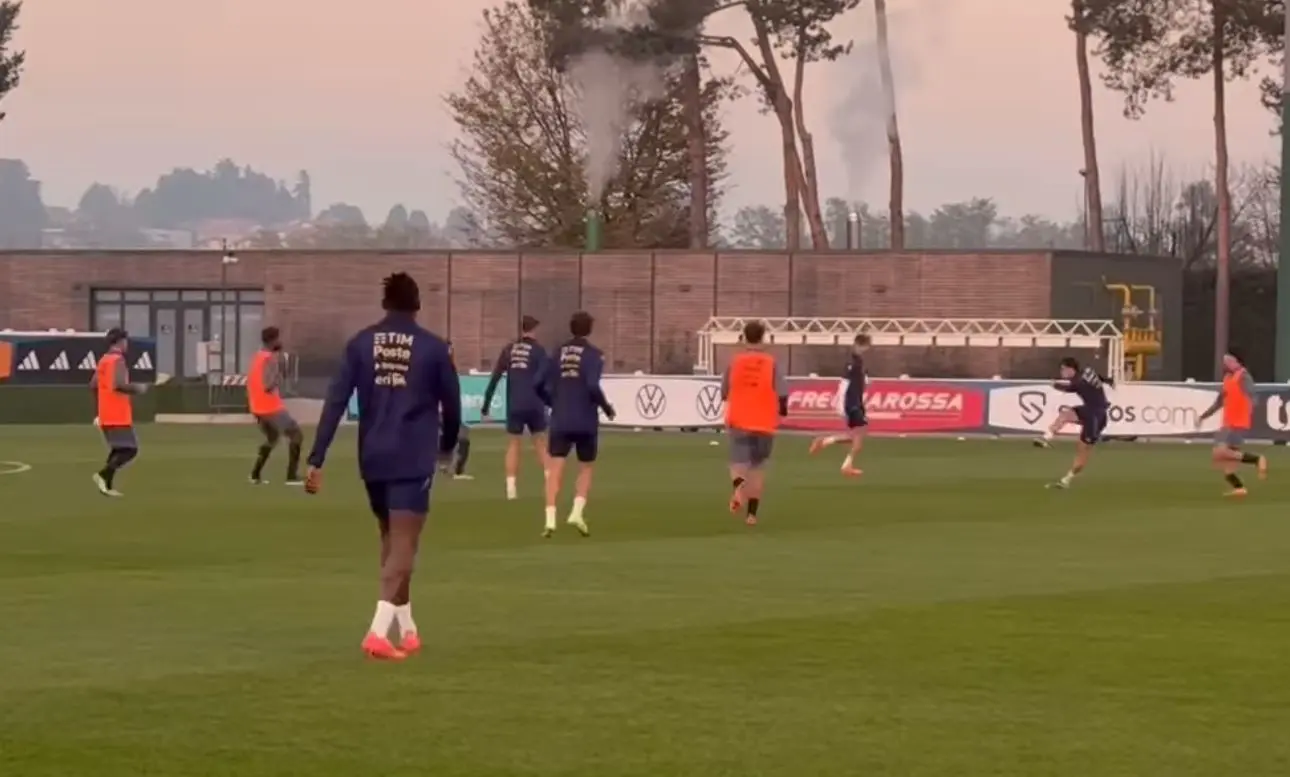 italia pisilli gol allenamento
