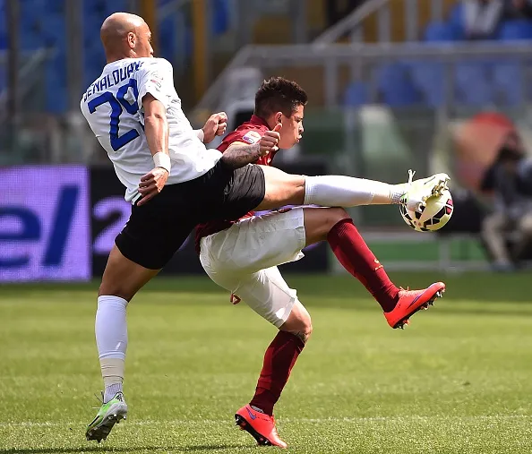iturbe soffre roma atalanta 10042015