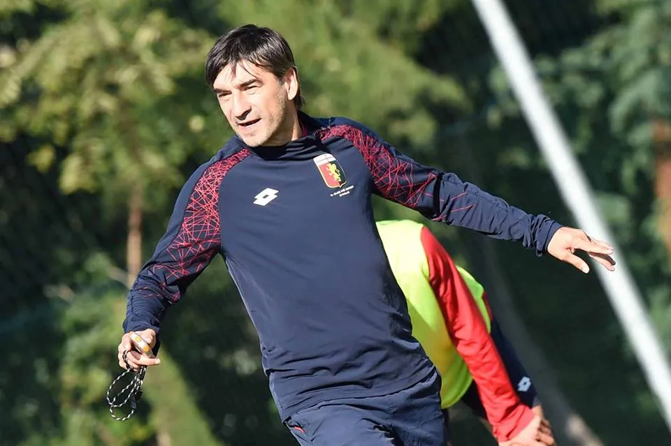 juric allenamento genoa 10 10 2016