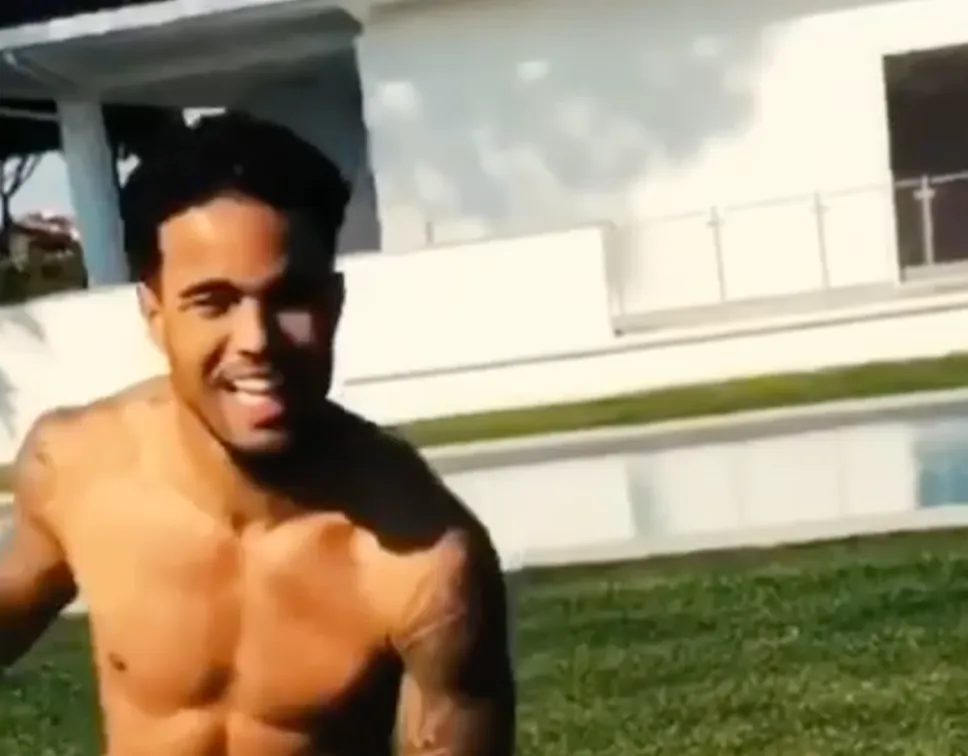 kluivert allenamento casa