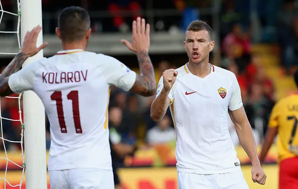 kolarov dzeko benevento roma