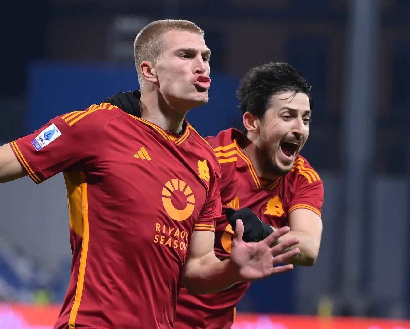kristensen e azmoun sassuolo roma