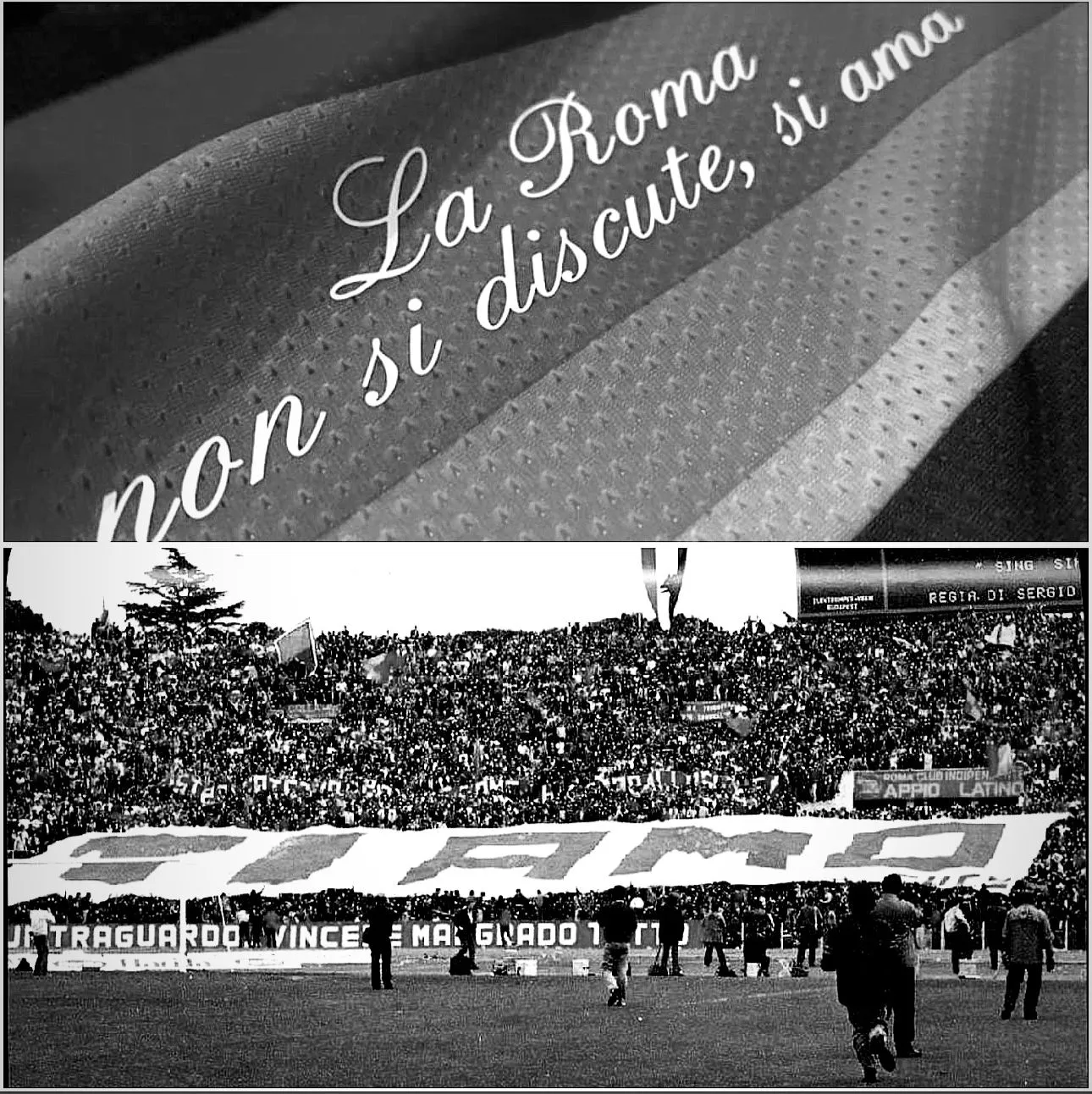 la roma non si discute si ama grigio