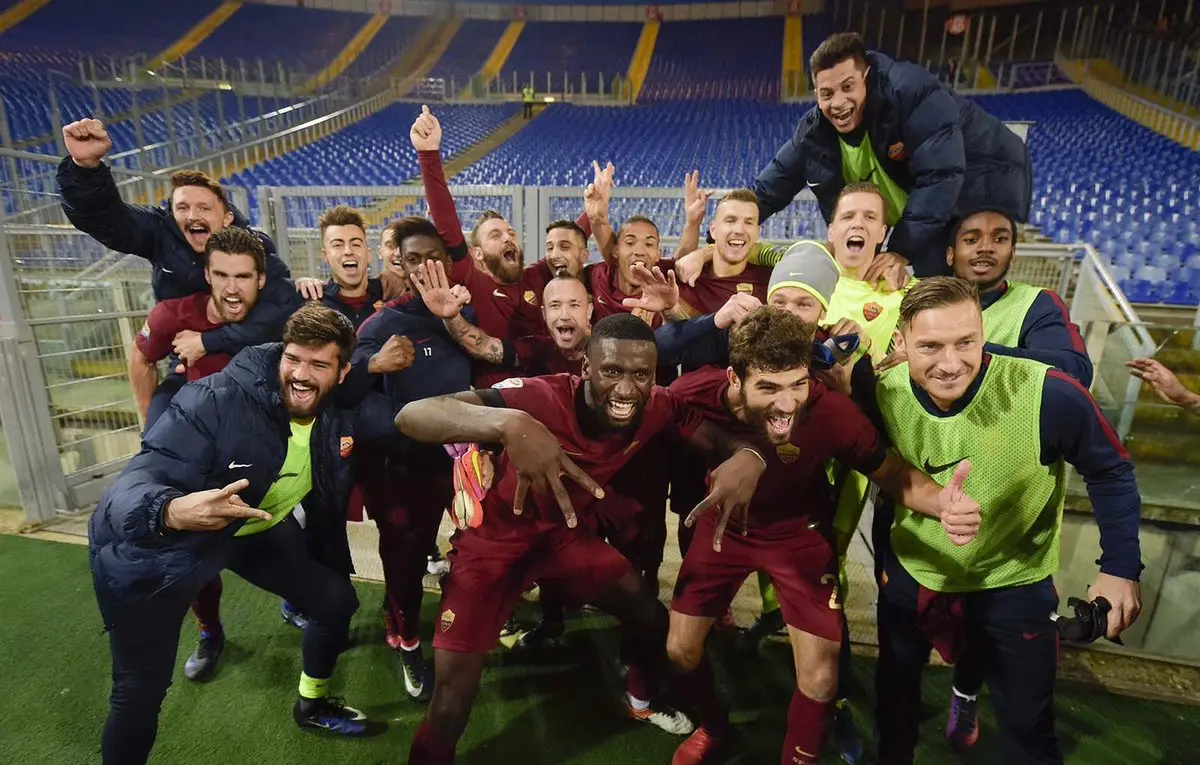lazio roma festa squadra