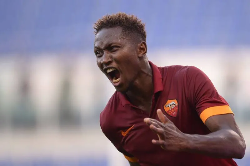 lazio roma yanga mbiwa gol derby