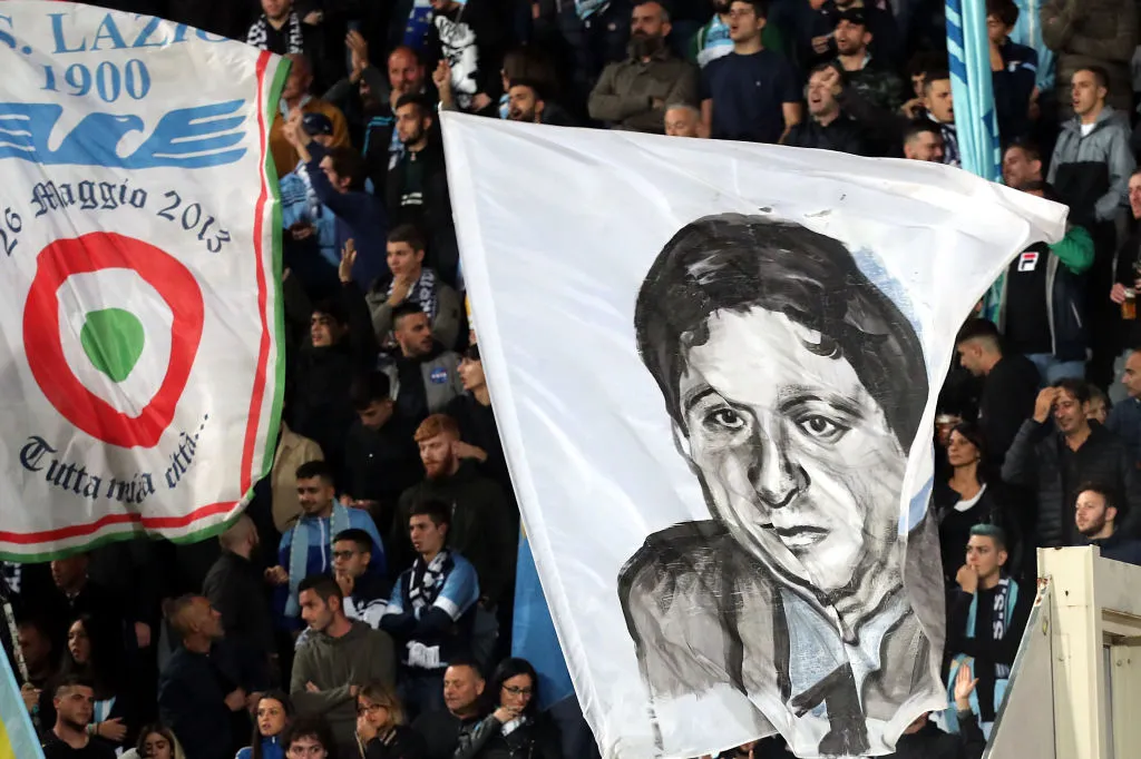 lazionews lazio paparelli vincenzo curva