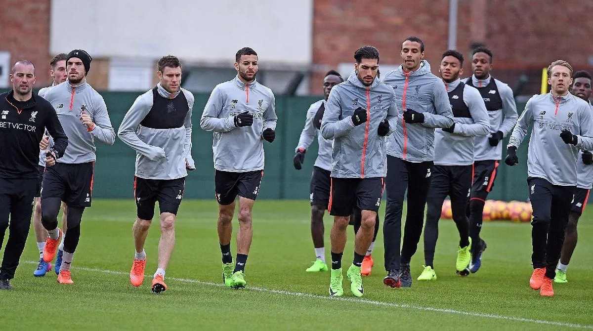 liverpool allenamento