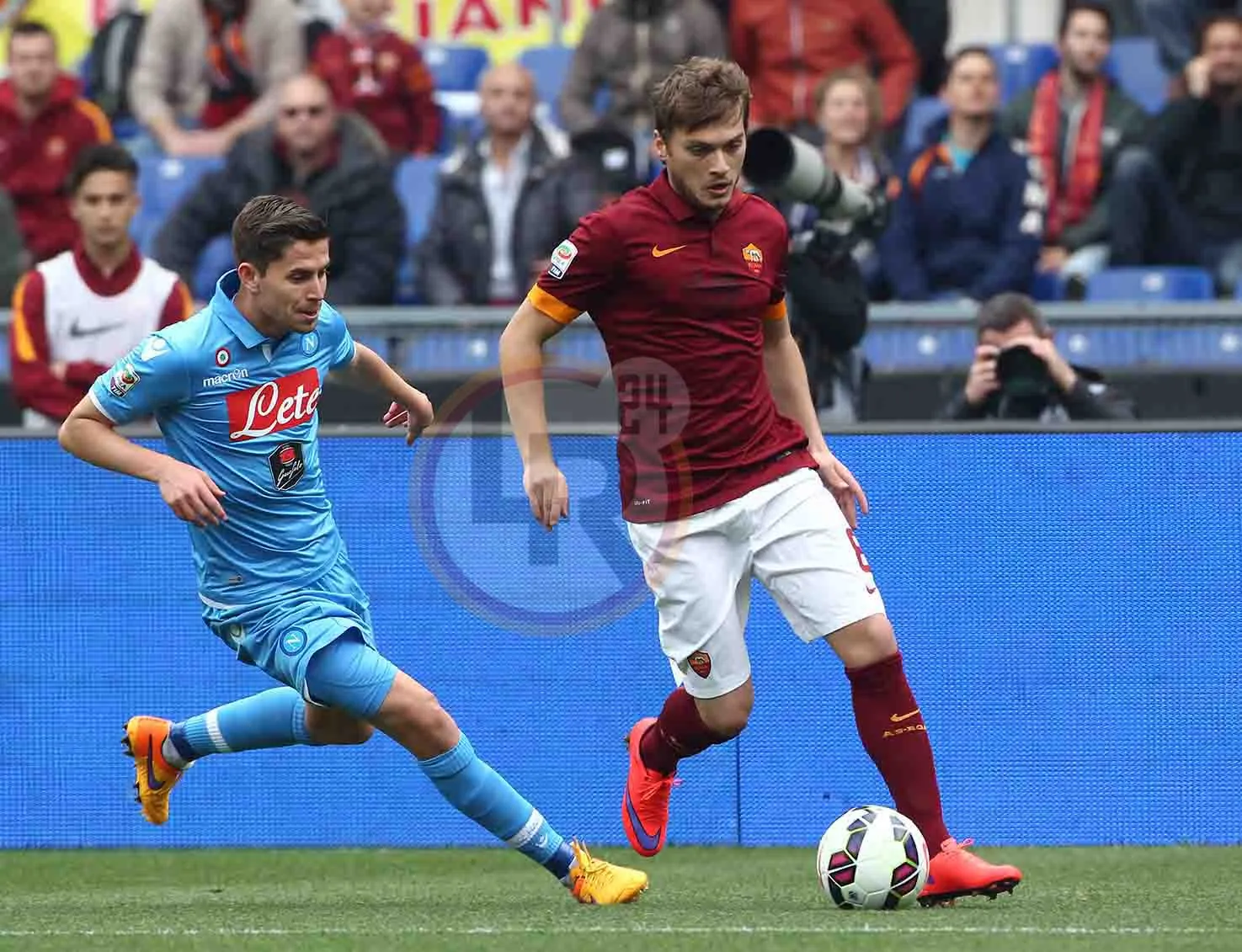 ljajic azione roma napoli 040415 mancini