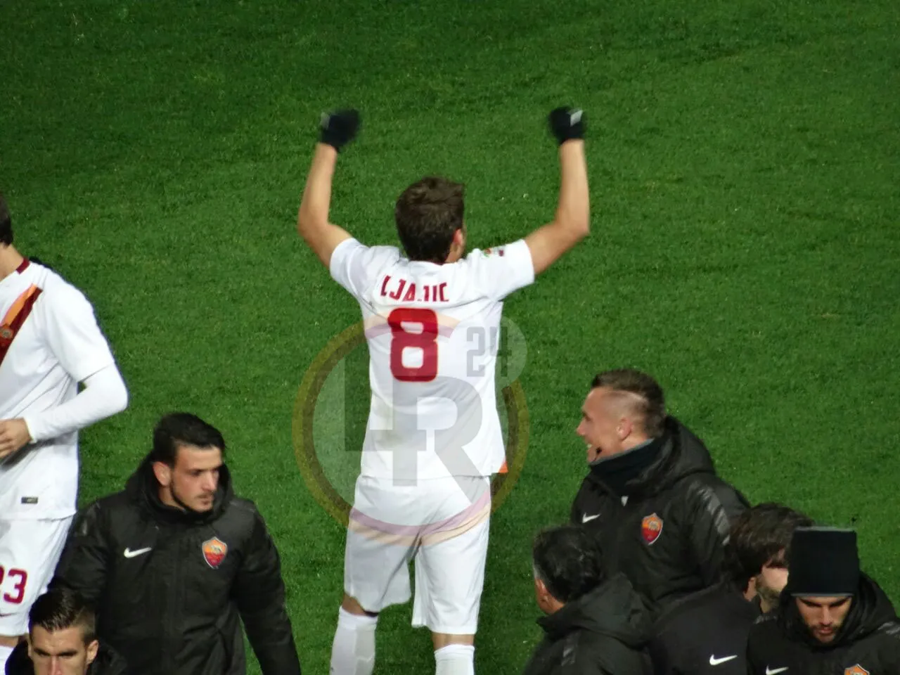 ljajic esultanza spalle atalanta roma