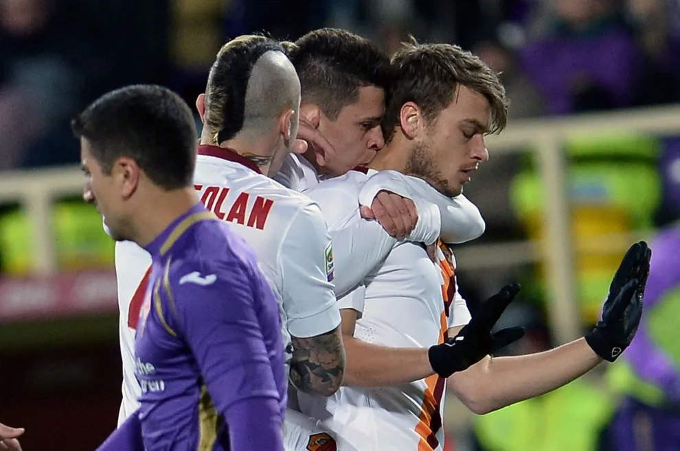 ljajic iturbe nainggolan gol roma