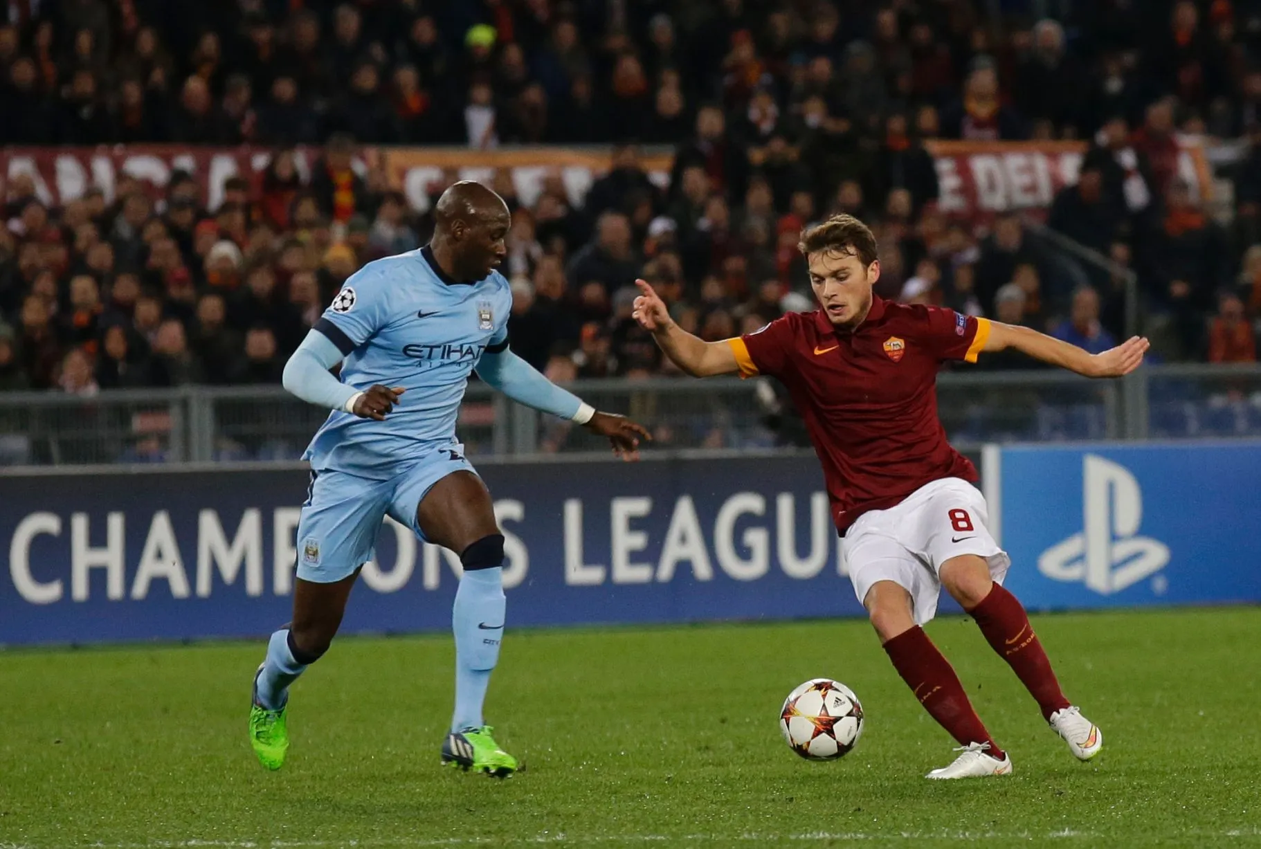 ljajic mangala roma manchester city 101214