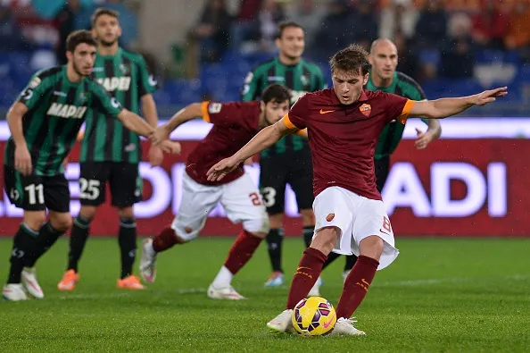 ljajic rigore roma sassuolo 06122014