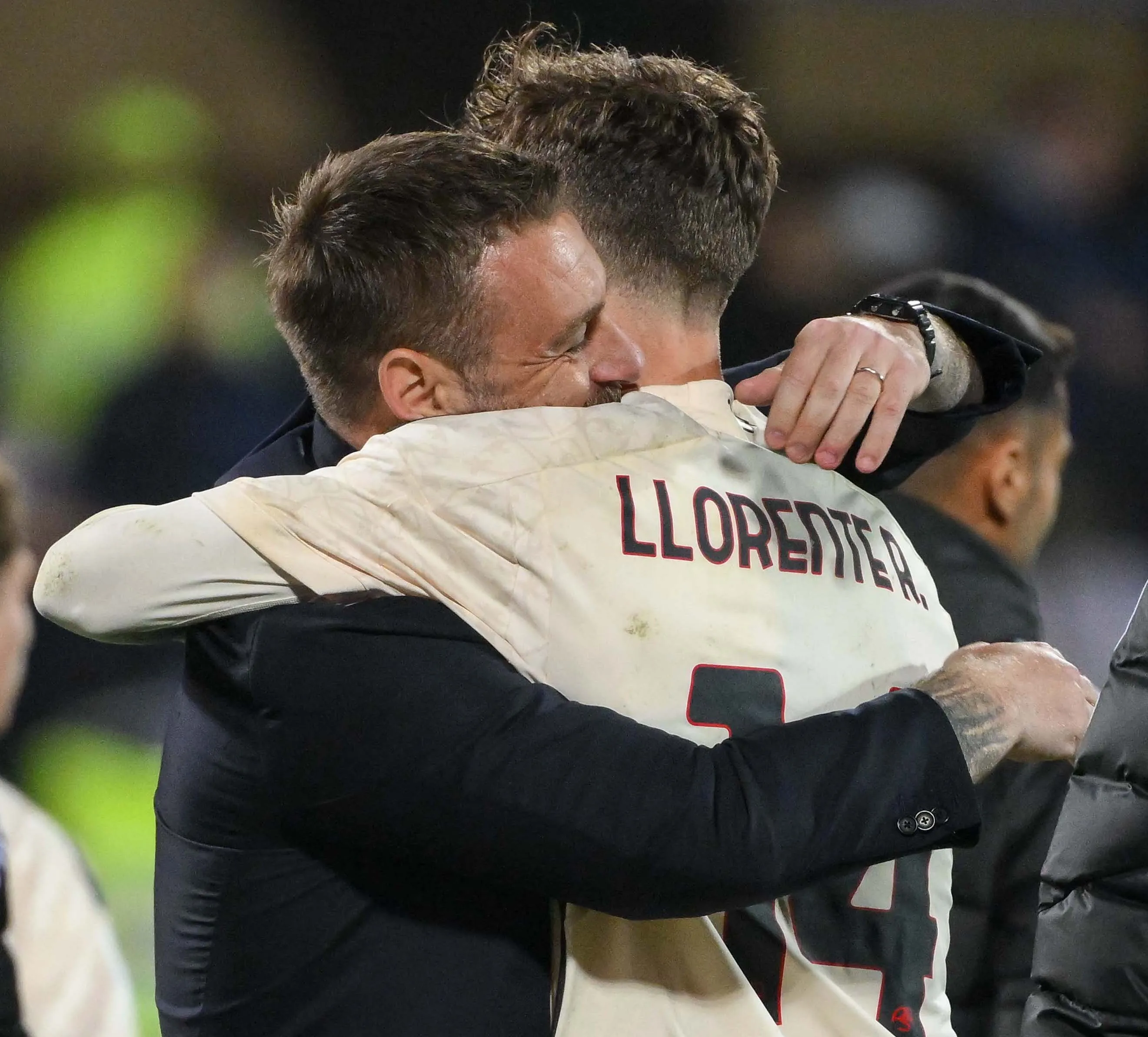 llorente e de rossi fiorentina roma