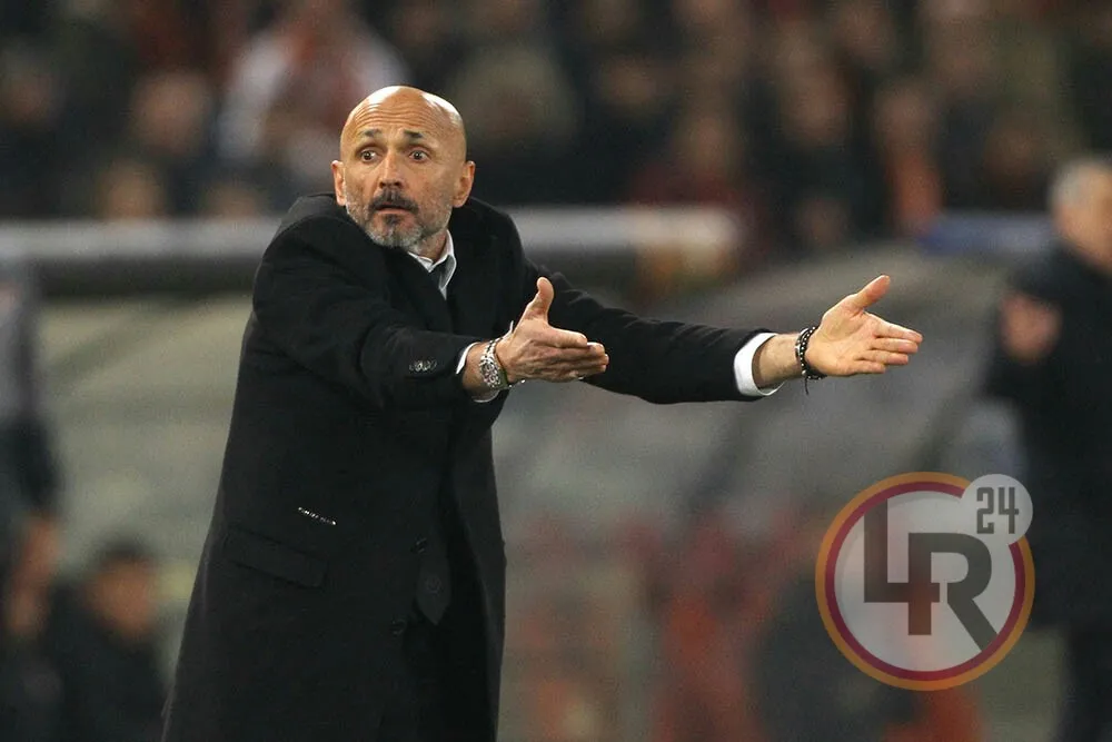 lr24 spalletti perplesso roma lione