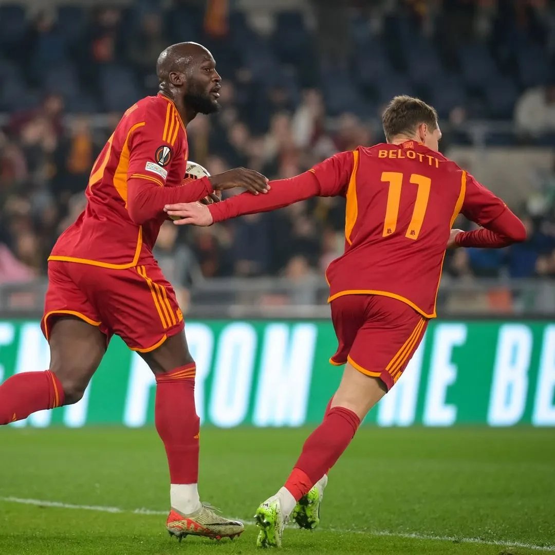 lukaku e belotti roma sheriff