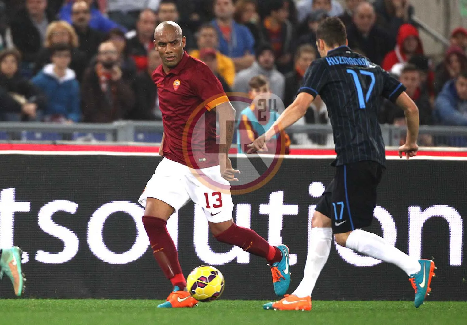 maicon kuzmanovic roma inter mancini