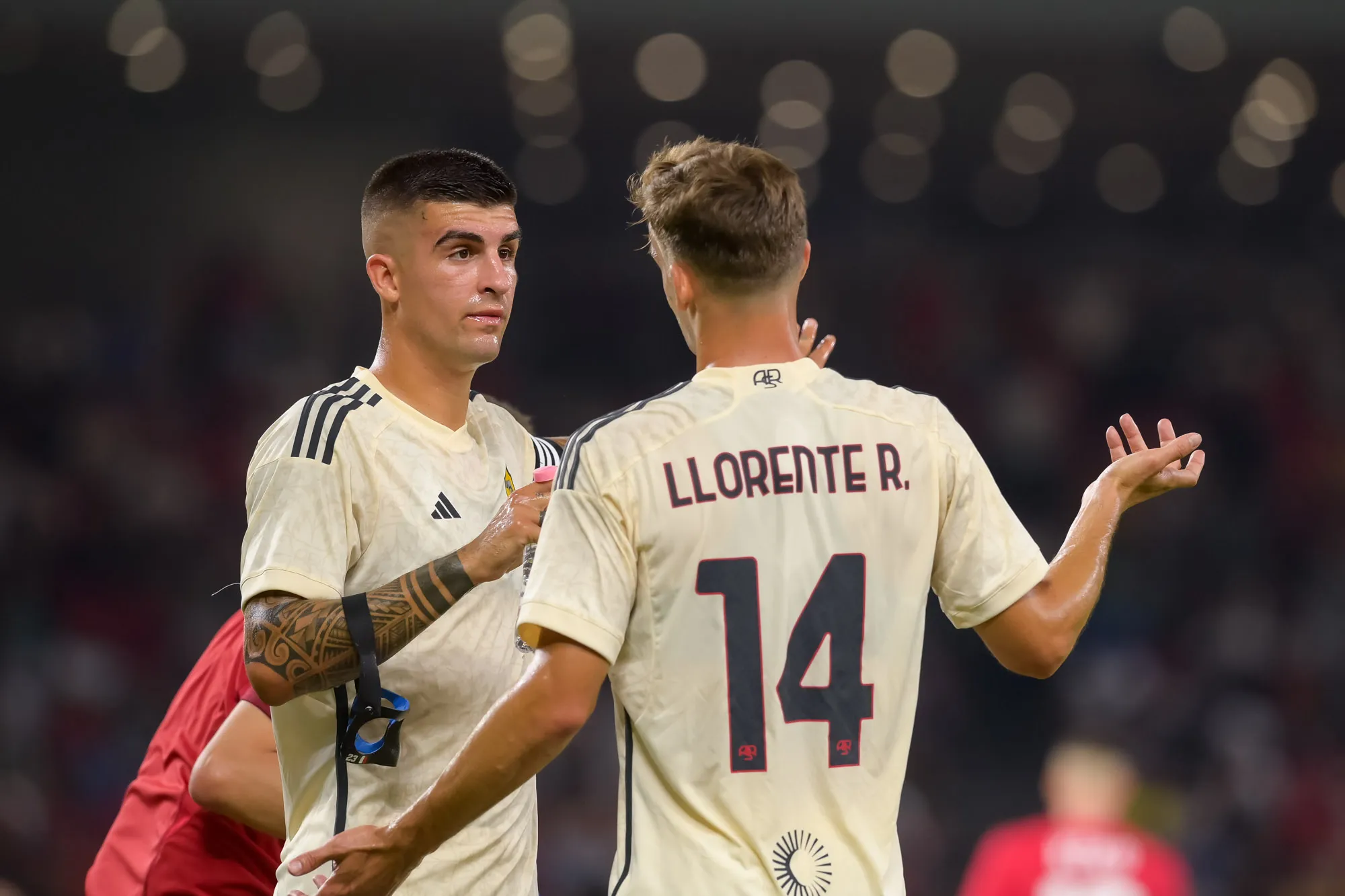 mancini e llorente partizani roma