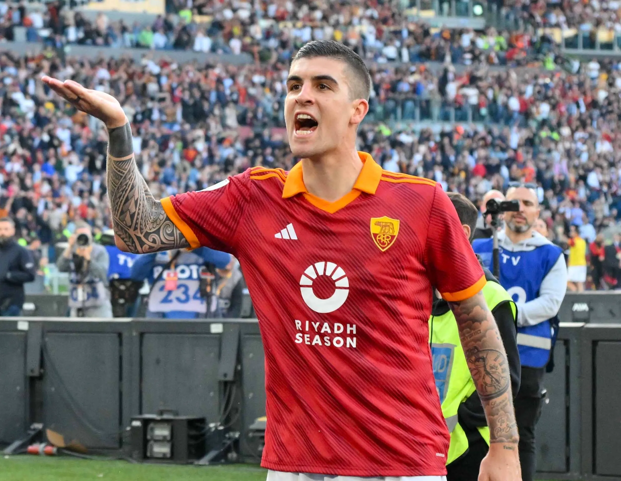 mancini esultanza gol