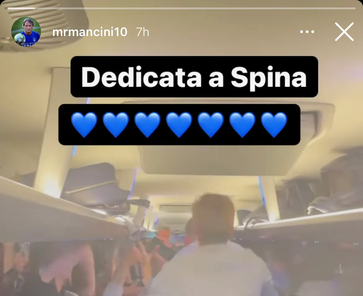 mancini video spinazzola ig