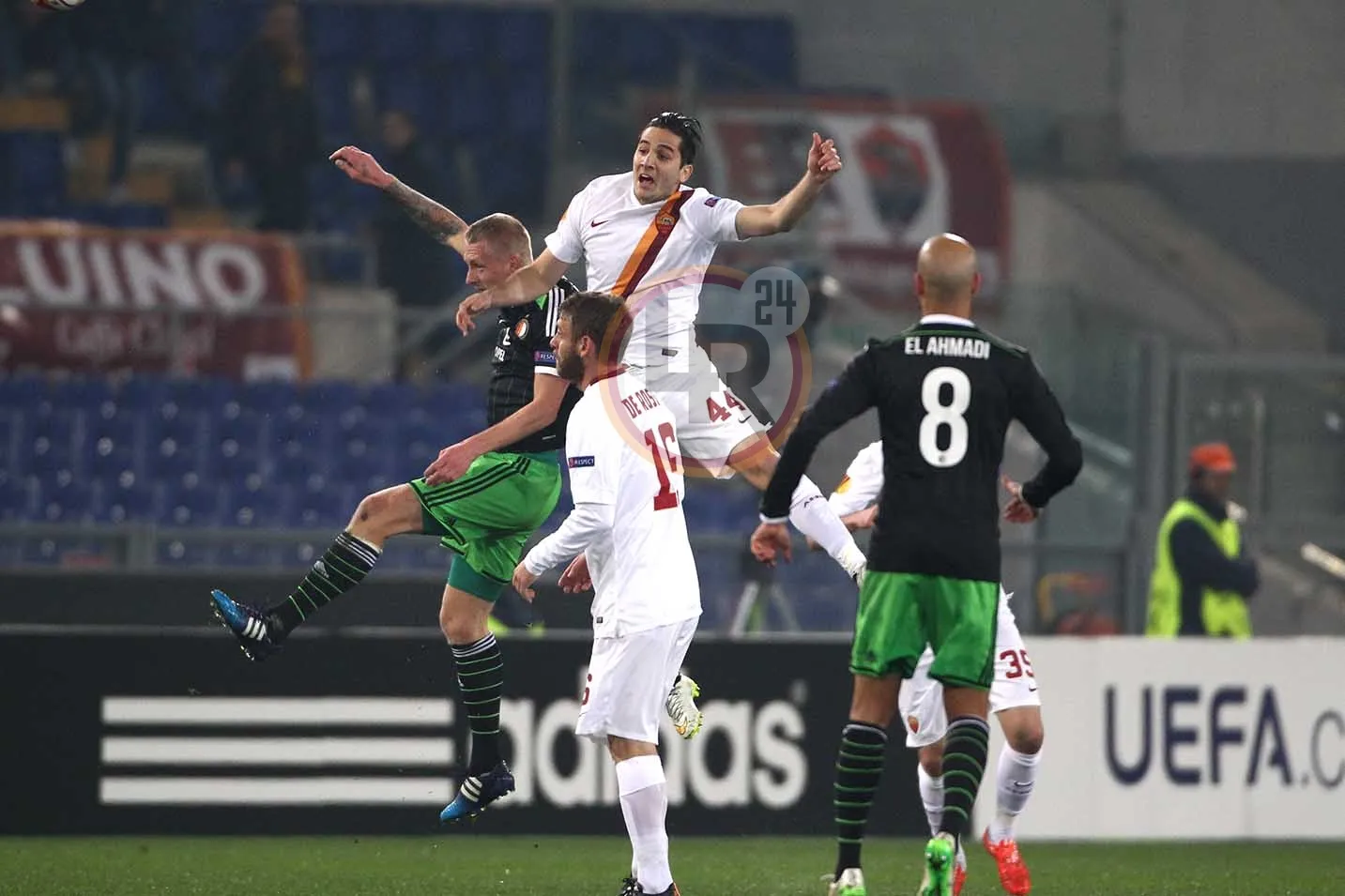 manolas elevazione roma feyenoord 20022015 foto gino