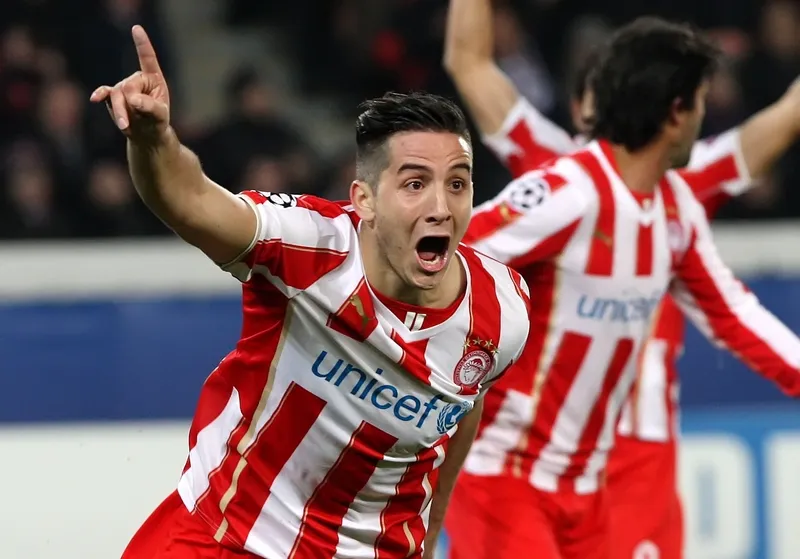 manolas esulta olimpiakos 2014