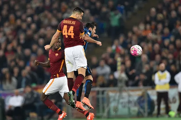 manolas stacca roma inter