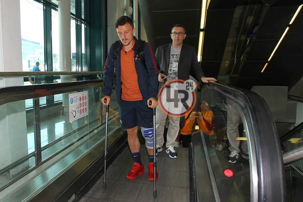 mario rui fiumicino su scala mobile foto gino