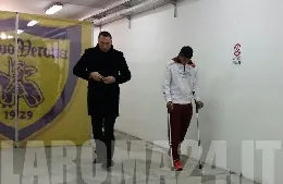 marquinhos stampelle zona mista chievo roma 161212