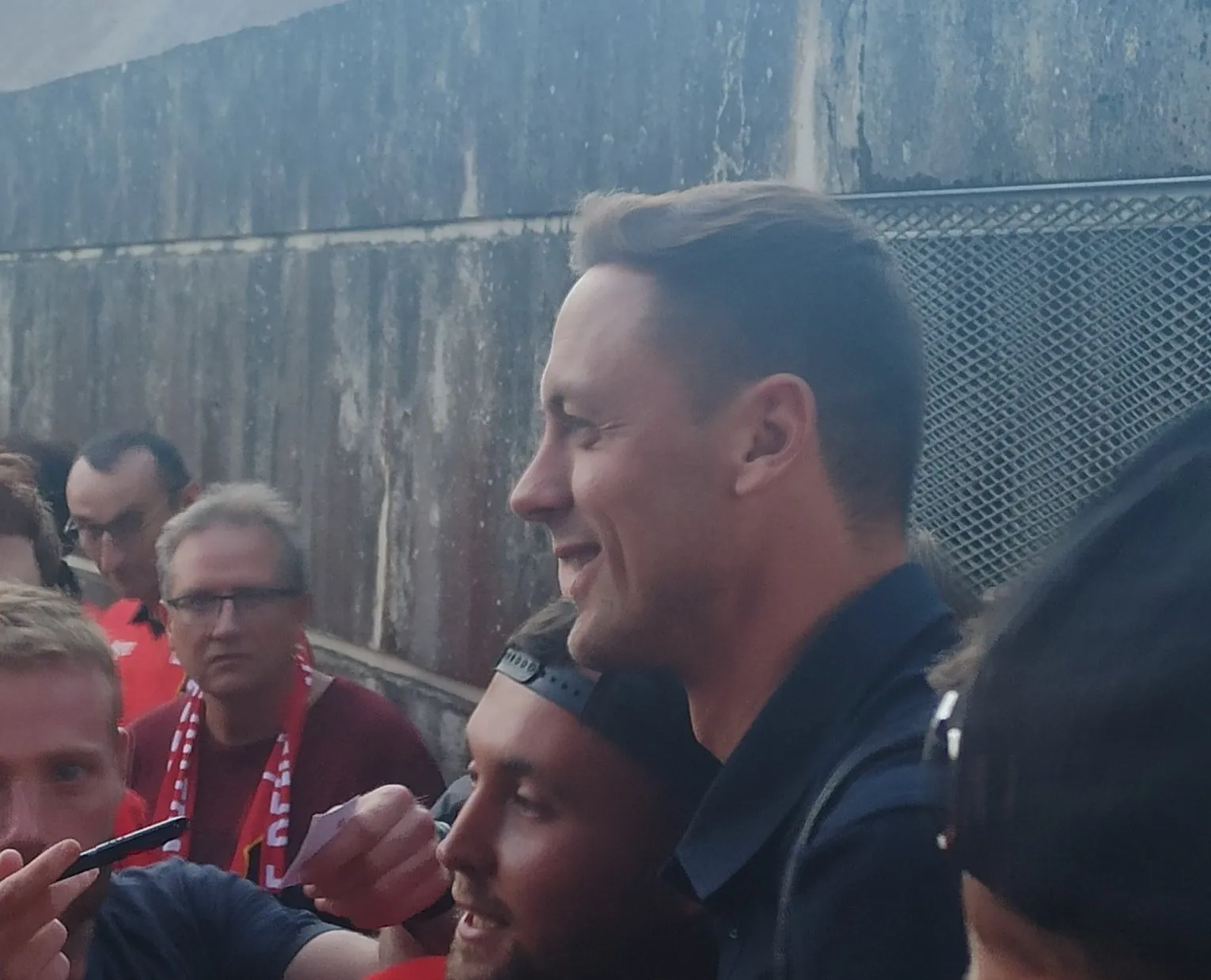 matic arrivo rennes foto tifoso