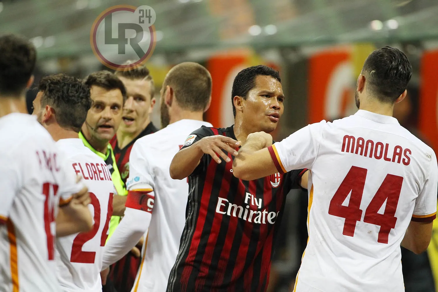 milan roma bacca manolas