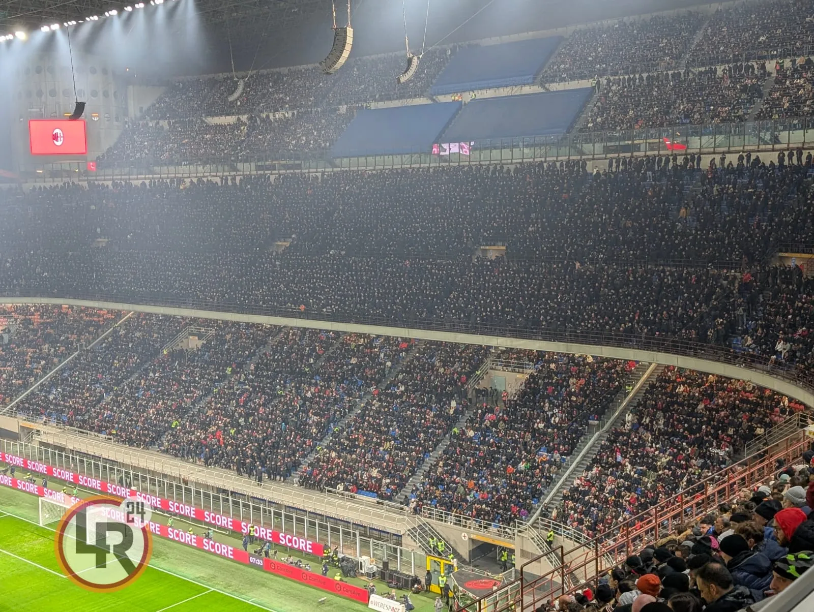 milan roma curva rossonera