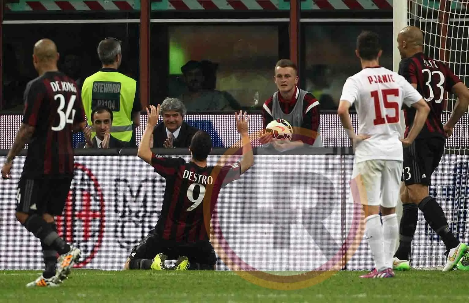 milan roma destro 9515 mancini