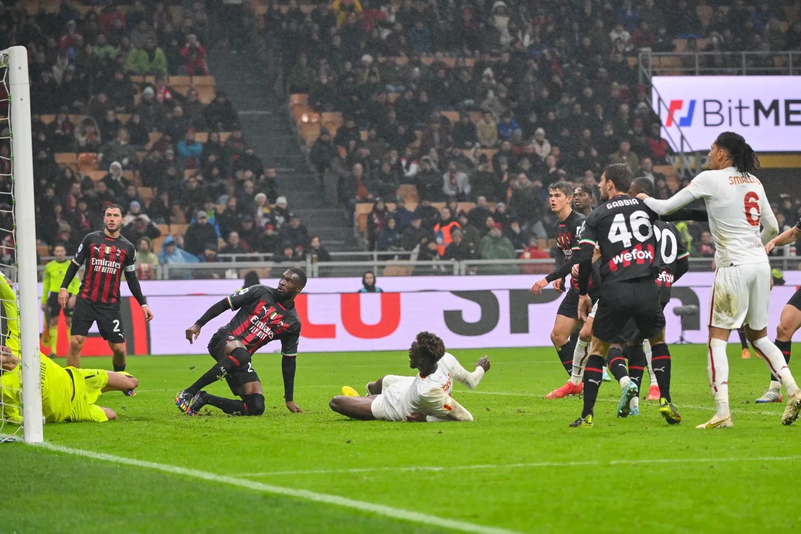 milan roma gol abraham