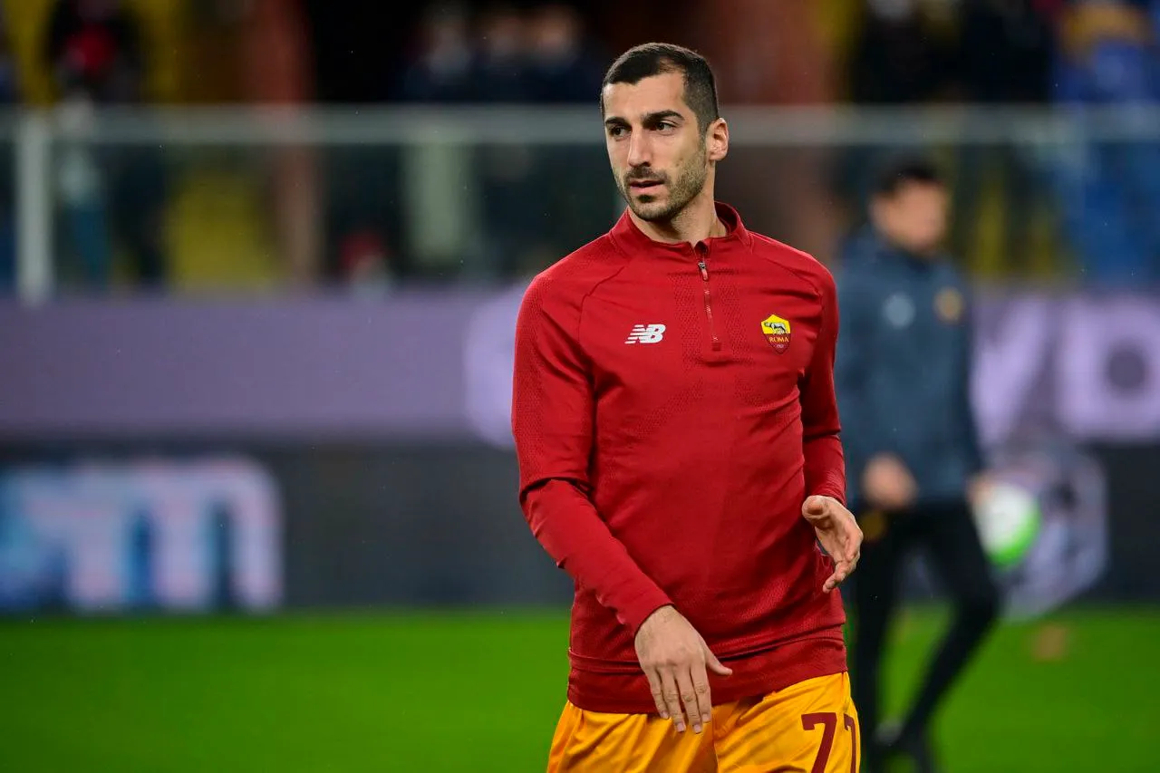mkhitaryan genoa roma