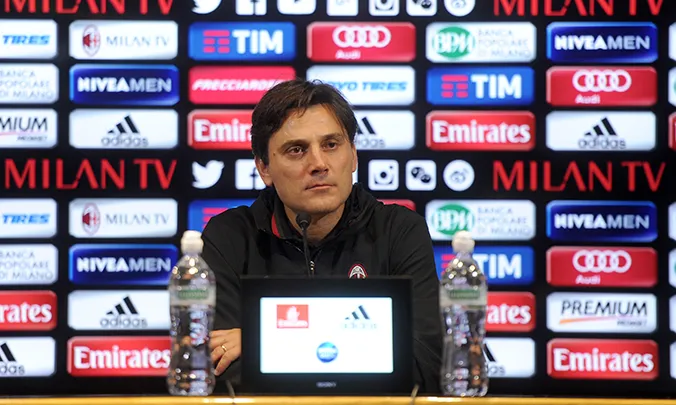 montella conferenza stampa milan