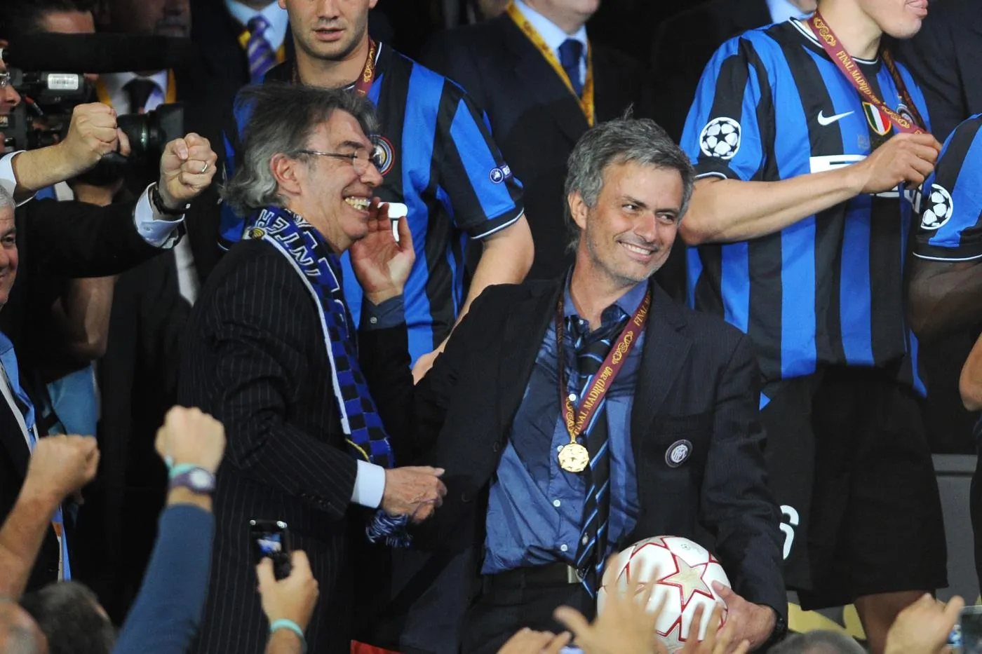 moratti mourinho