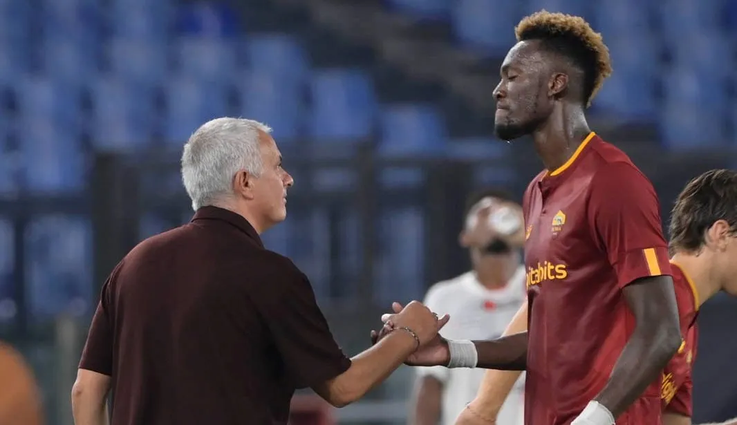 mourinho abraham roma monza