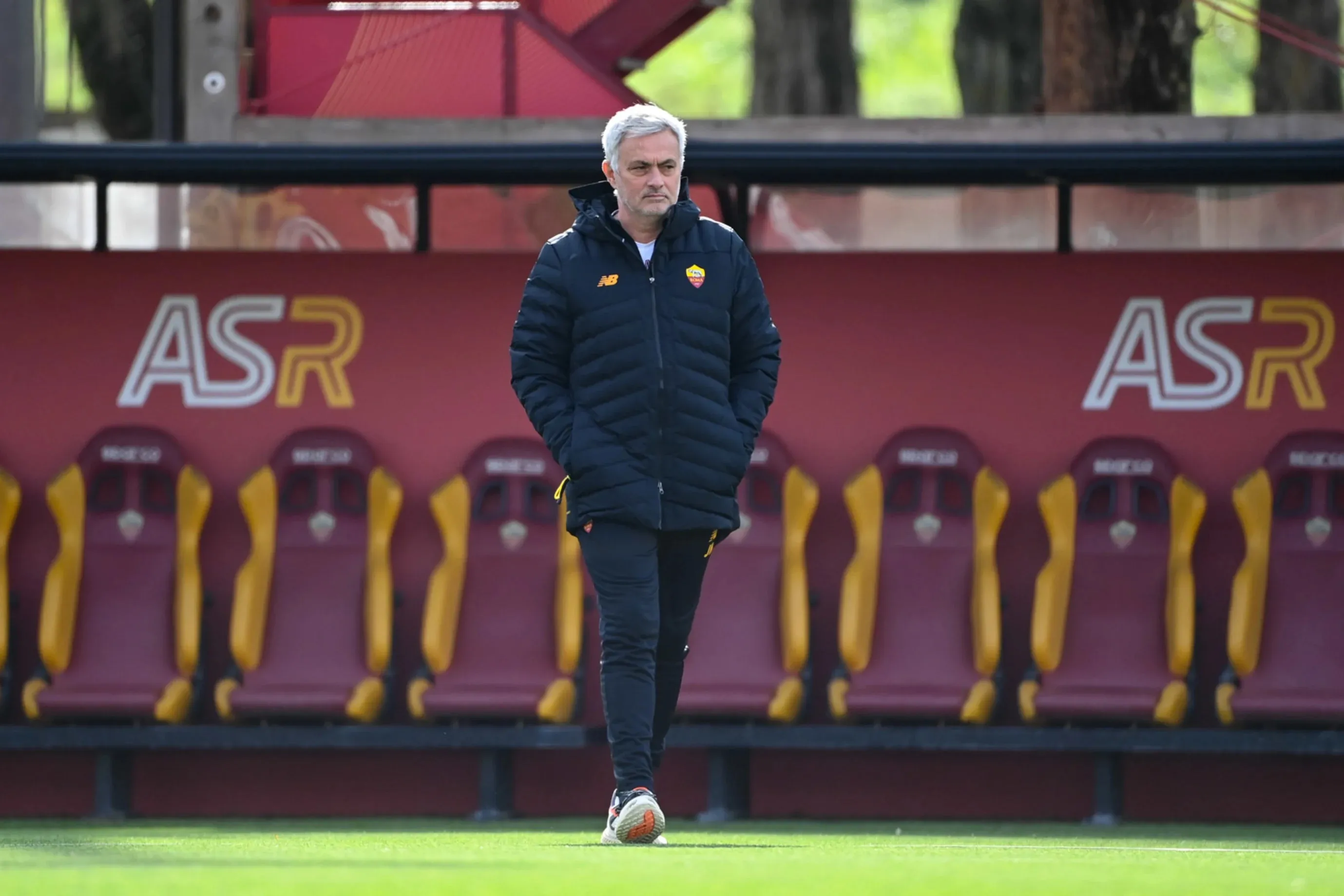 mourinho allenamento