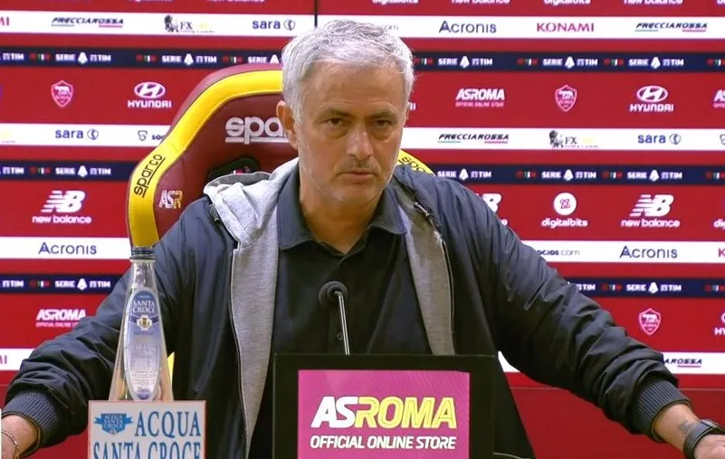 mourinho conf post roma milan